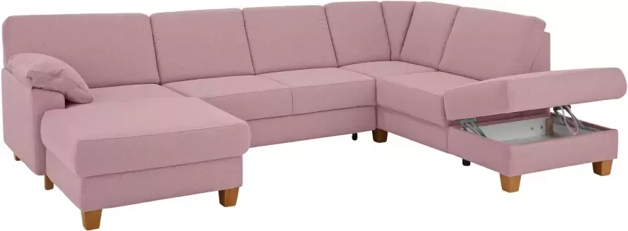 Home affaire Zithoek Belfort U-vorm met binnenvering naar keuze met slaapfunctie en bergruimte - Foto 6