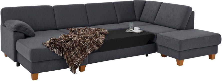 Home affaire Zithoek Belfort U-vorm met binnenvering naar keuze met slaapfunctie en bergruimte - Foto 12