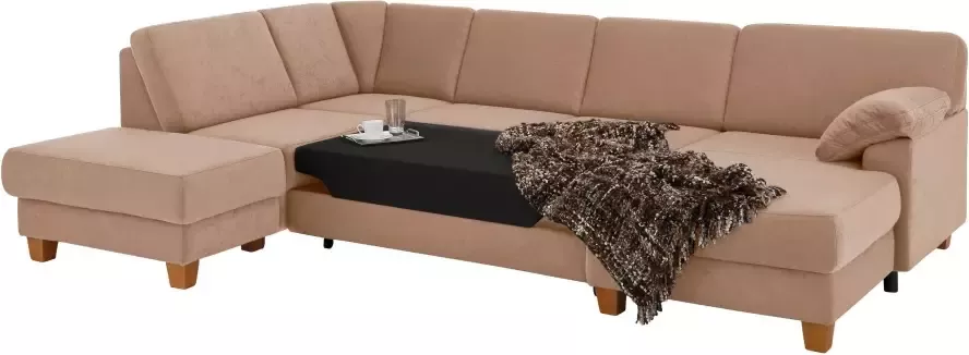 Home affaire Zithoek Belfort U-vorm met binnenvering naar keuze met slaapfunctie en bergruimte - Foto 6