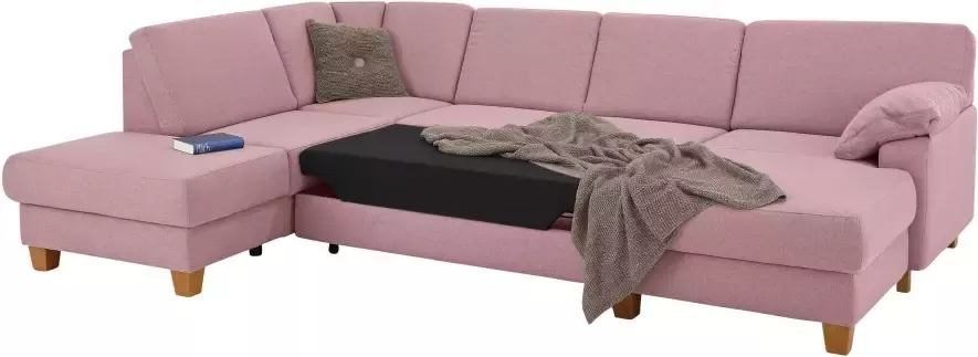 Home affaire Zithoek Belfort U-vorm met binnenvering naar keuze met slaapfunctie en bergruimte - Foto 7