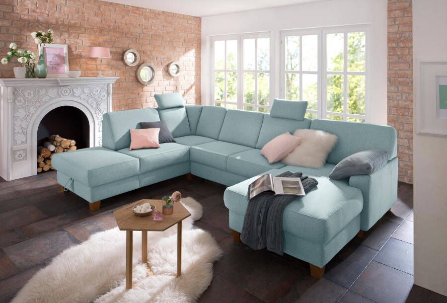 Home affaire Zithoek Belfort U-vorm met binnenvering naar keuze met slaapfunctie en bergruimte - Foto 6