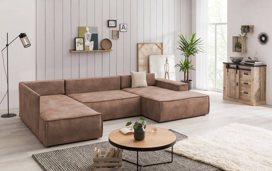 Home affaire Zithoek SHERWOOD XXL 329 cm U-Form Schlafsofa - Foto 9