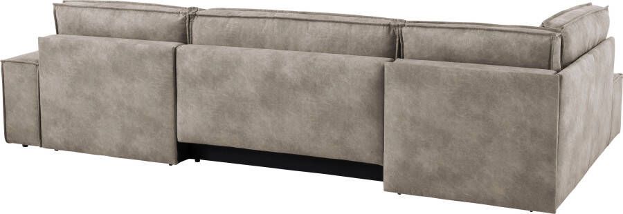 Home affaire Zithoek SHERWOOD XXL 329 cm U-Form Schlafsofa - Foto 11