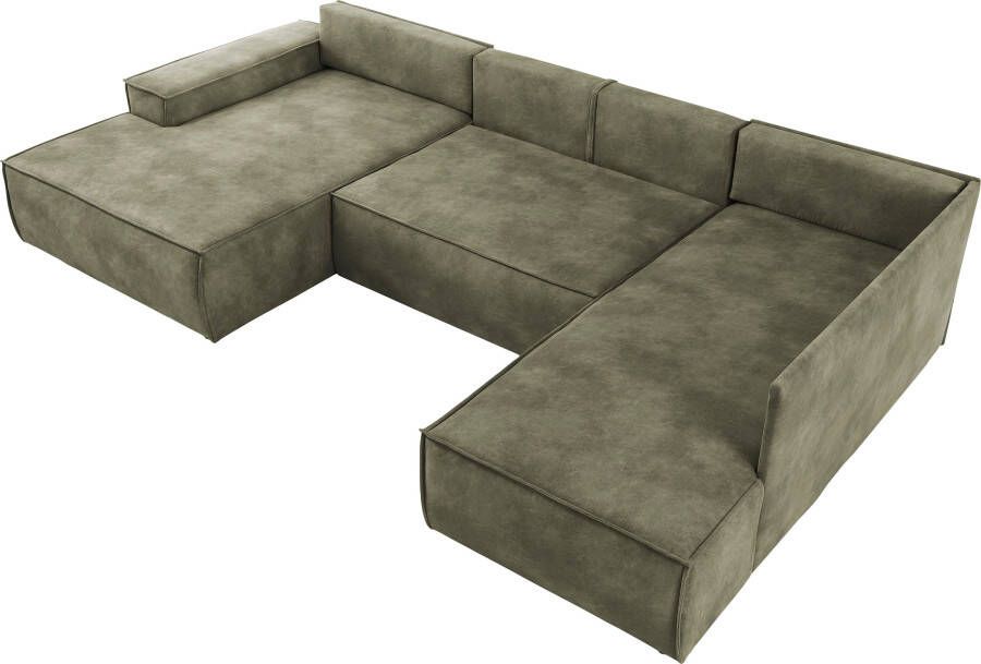 Home affaire Zithoek SHERWOOD XXL 329 cm U-Form Schlafsofa - Foto 4