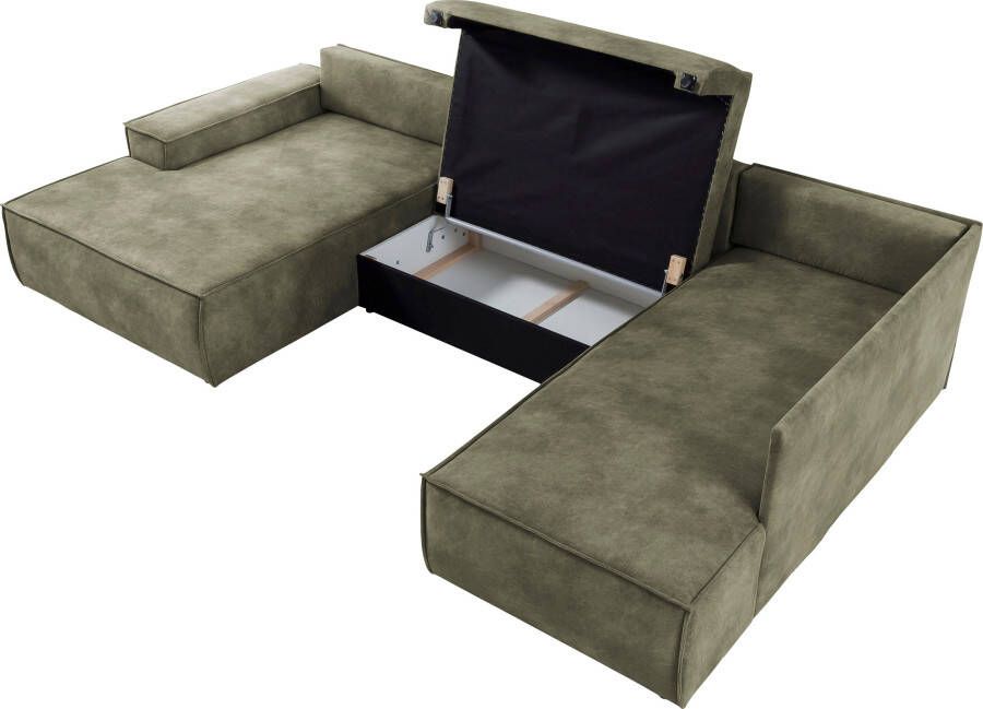 Home affaire Zithoek SHERWOOD XXL 329 cm U-Form Schlafsofa - Foto 2