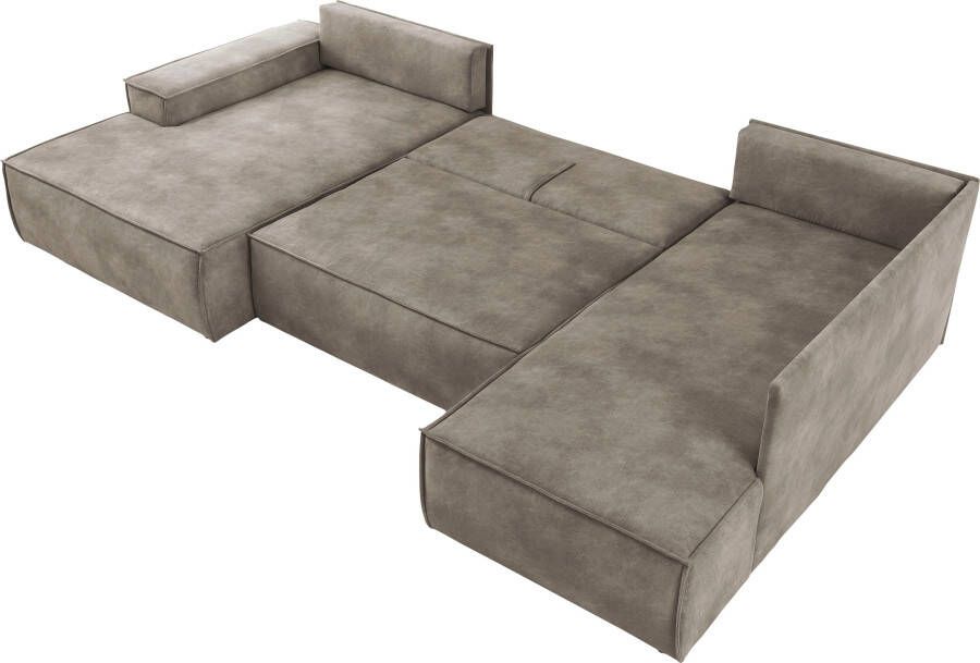 Home affaire Zithoek SHERWOOD XXL 329 cm U-Form Schlafsofa - Foto 2