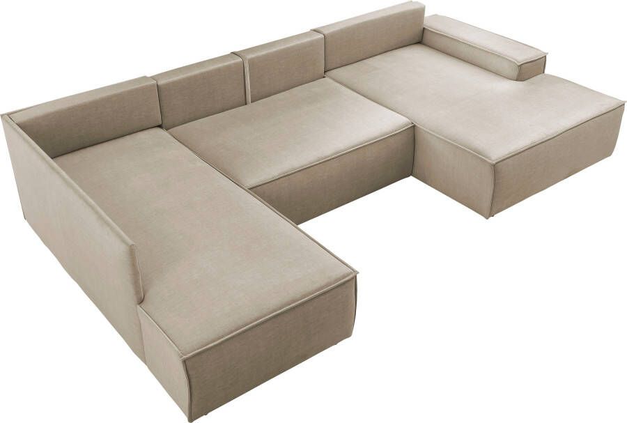 Home affaire Zithoek SHERWOOD XXL 329 cm U-Form Schlafsofa - Foto 4