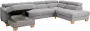 Home affaire Zithoek Steve premium luxe tot 140 kg per zitting belastbaar incl. verstelbare hoofdsteun naar keuze met slaapfunctie en bedkist - Thumbnail 6