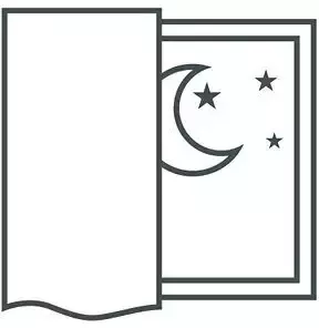 Home Basics Gordijn Daria HxB: 245x135 (1 stuk) - Foto 4
