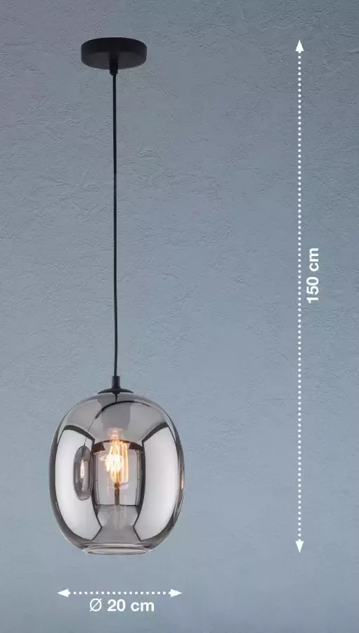 Honsel Leuchten Hanglamp Nayla (1 stuk) - Foto 2