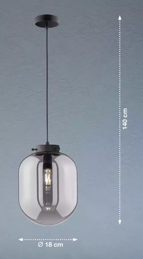 Honsel Leuchten Hanglamp Regi (1 stuk) - Foto 2