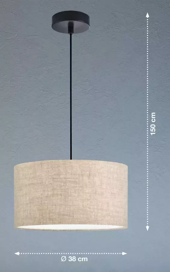 Honsel Leuchten Hanglamp Teramo (1 stuk)