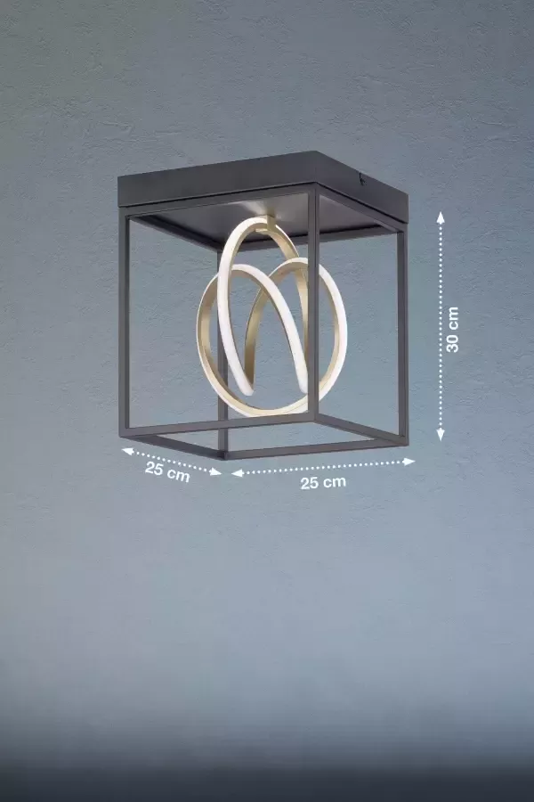 Honsel Leuchten Led-plafondlamp GISI (1 stuk) - Foto 2