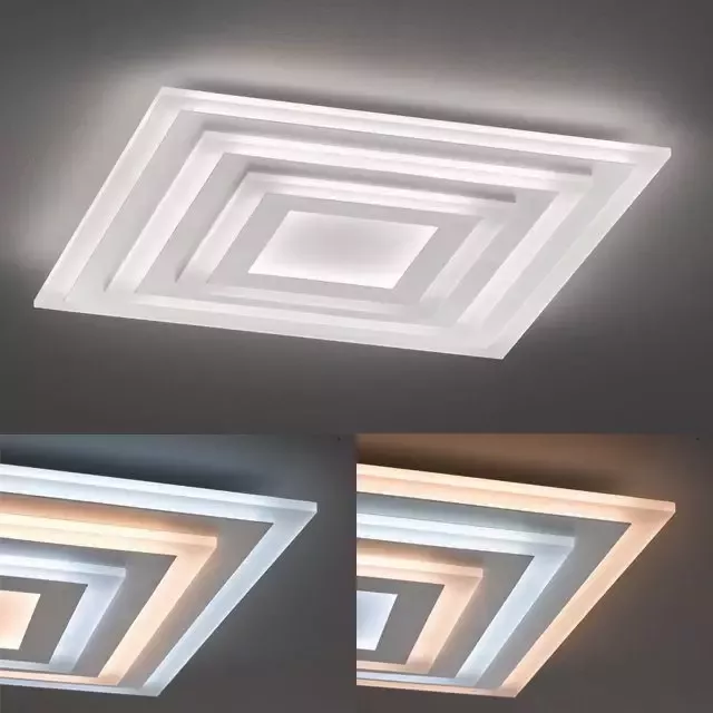Honsel Leuchten Led-plafondlamp Gorden Kleurtemperatuurregeling biedt lichtaccenten tussen 2700+6500K (1 stuk) - Foto 5