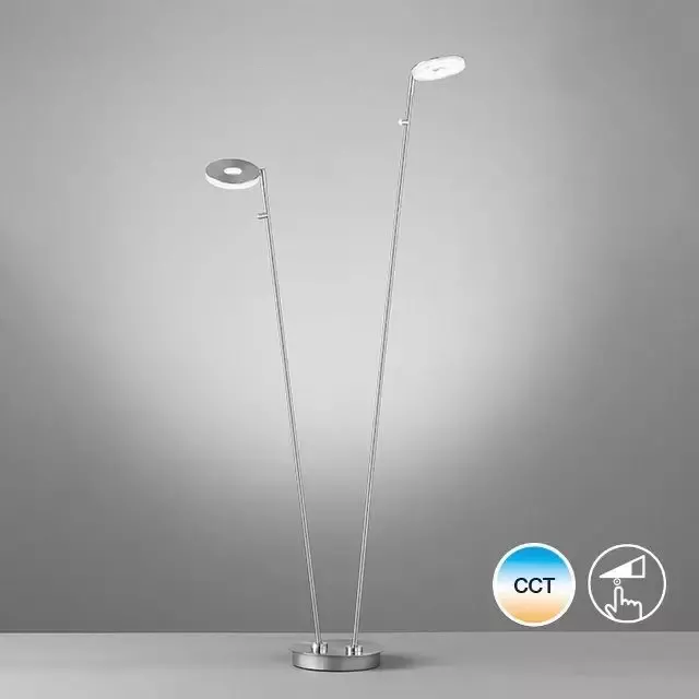 Home24 Staande LED lamp Dent VI Fischer & Honsel - Foto 3