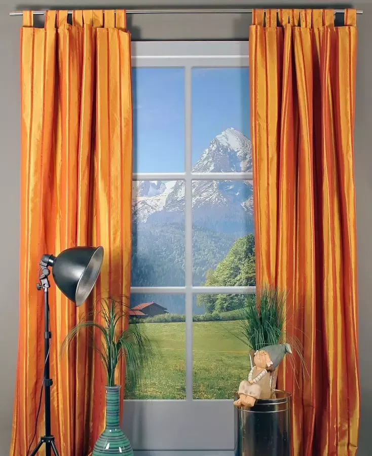 Hossner Gordijn CAUMASEE Lussenvitrage in een tijdloos design (1 stuk)