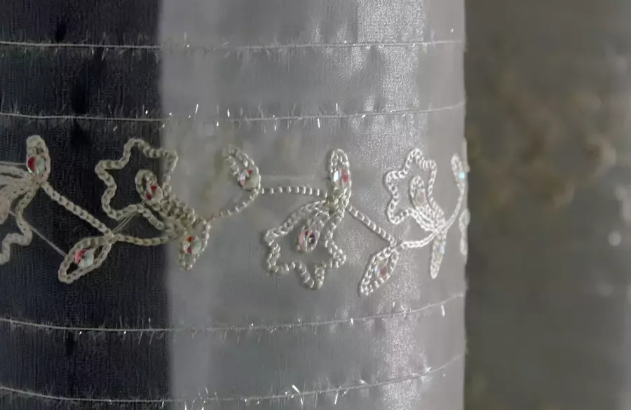 Hossner Gordijn Hallwylersee Lussenvitrage in bijzonder design (1 stuk) - Foto 4