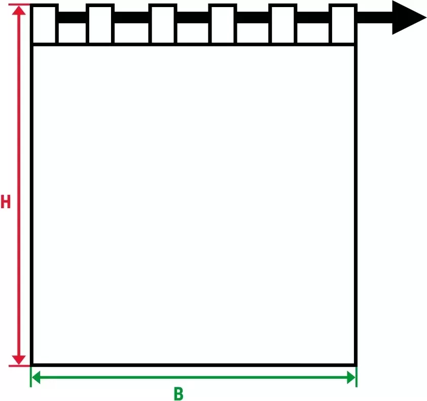 Hossner Gordijn Stellisee Lussenvitrage in bijzonder design (1 stuk) - Foto 3