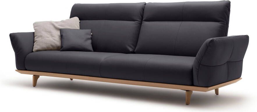 Hülsta Sofa 4-zitsbank Hs.460 Onderstel in eiken poten in natuurlijk eiken breedte 248 cm - Foto 4