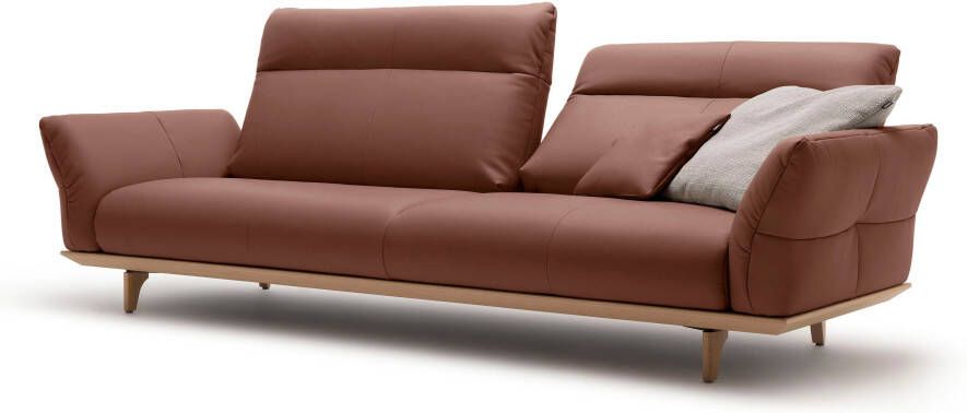 Hülsta Sofa 4-zitsbank Hs.460 Onderstel in eiken poten in natuurlijk eiken breedte 248 cm - Foto 3