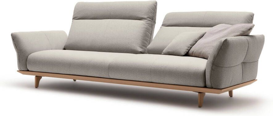 Hülsta Sofa 4-zitsbank Hs.460 Onderstel in eiken poten in natuurlijk eiken breedte 248 cm - Foto 3