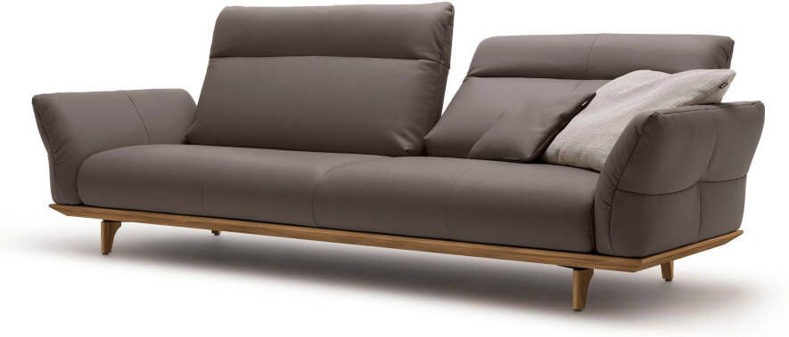 Hülsta Sofa 4-zitsbank Hs.460 Onderstel in walnotenhout walnotenhouten poten breedte 248 cm - Foto 3