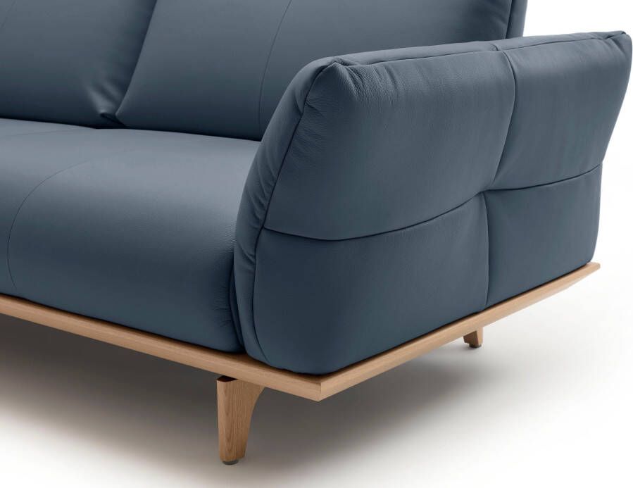 Hülsta Sofa 4-zitsbank Hs.460 Onderstel in eiken poten in natuurlijk eiken breedte 248 cm - Foto 1