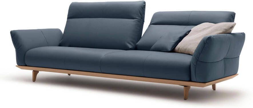 Hülsta Sofa 4-zitsbank Hs.460 Onderstel in eiken poten in natuurlijk eiken breedte 248 cm - Foto 3