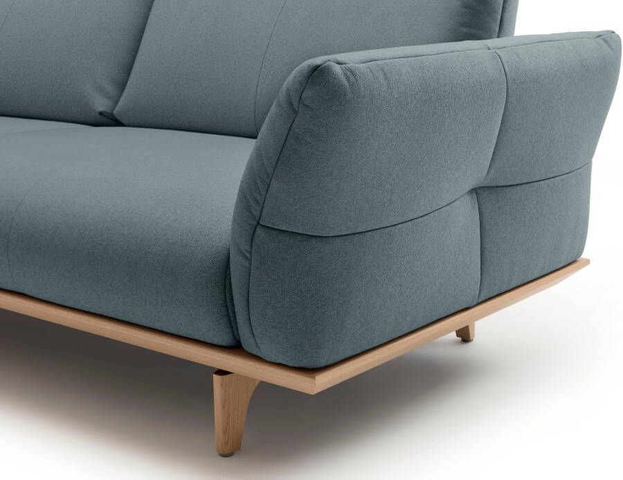 Hülsta Sofa 4-zitsbank Hs.460 Onderstel in eiken poten in natuurlijk eiken breedte 248 cm - Foto 1