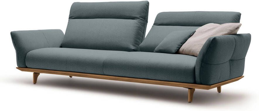 Hülsta Sofa 4-zitsbank Hs.460 Onderstel in walnotenhout walnotenhouten poten breedte 248 cm - Foto 3