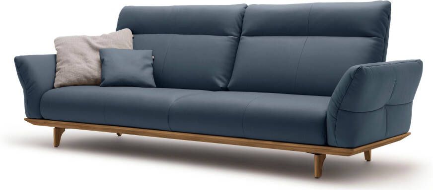 Hülsta Sofa 4-zitsbank Hs.460 Onderstel in walnotenhout walnotenhouten poten breedte 248 cm - Foto 3