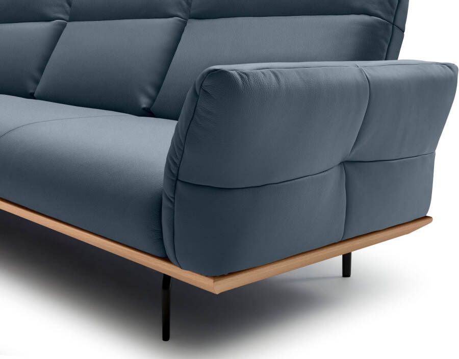 OTTO Creation BY ROLF BENZ Hoekbank Hs.460 Sokkel in eiken onderstel in umbra grijs breedte 318 cm - Foto 2