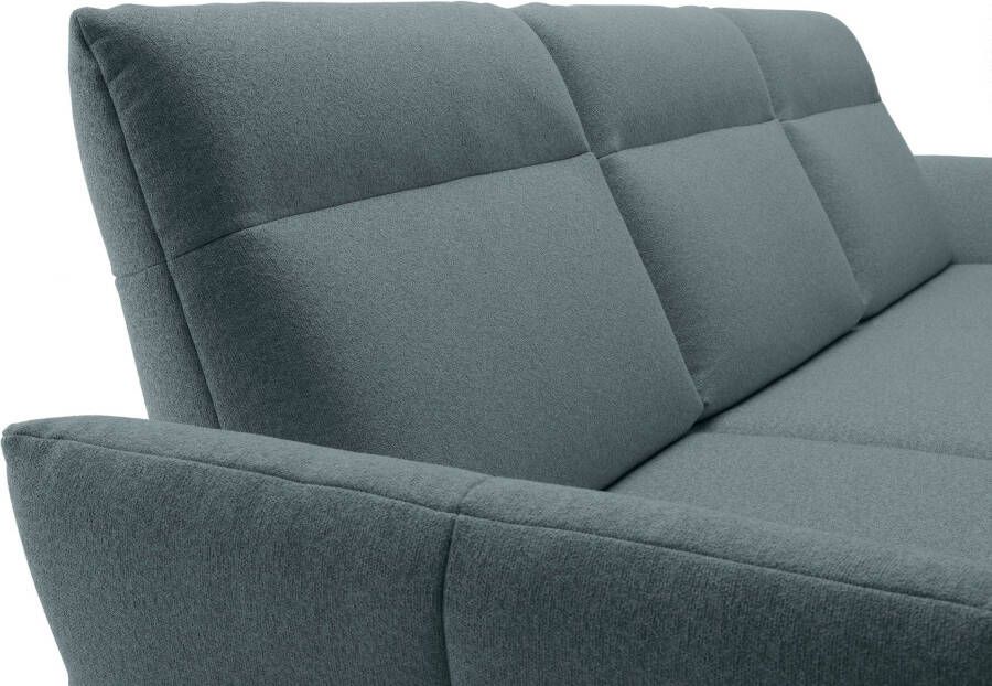 OTTO Creation BY ROLF BENZ Hoekbank Hs.460 Sokkel in eiken onderstel in umbra grijs breedte 338 cm - Foto 3