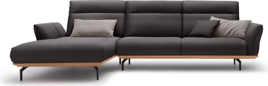 OTTO Creation BY ROLF BENZ Hoekbank Hs.460 Sokkel in eiken onderstel in umbra grijs breedte 318 cm - Foto 11