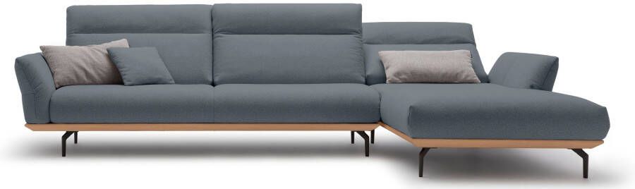 OTTO Creation BY ROLF BENZ Hoekbank Hs.460 Sokkel in eiken onderstel in umbra grijs breedte 338 cm - Foto 10