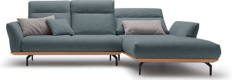 OTTO Creation BY ROLF BENZ Hoekbank Hs.460 Sokkel in eiken gegoten aluminium poten in umbra grijs breedte 298 cm - Foto 10