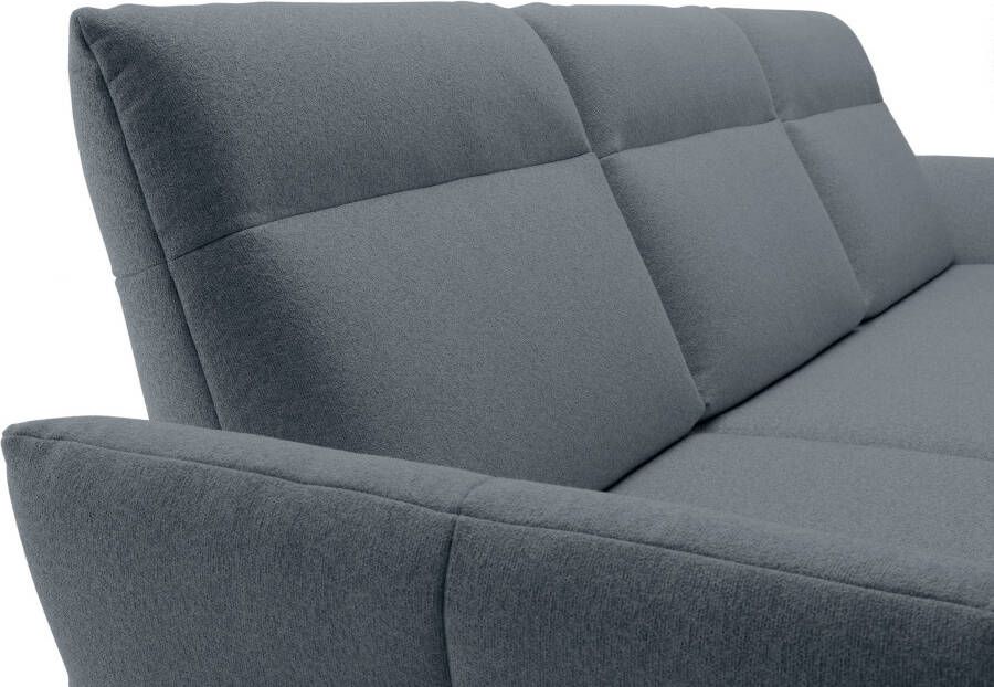 OTTO Creation BY ROLF BENZ Hoekbank Hs.460 Sokkel in eiken onderstel in umbra grijs breedte 338 cm - Foto 3