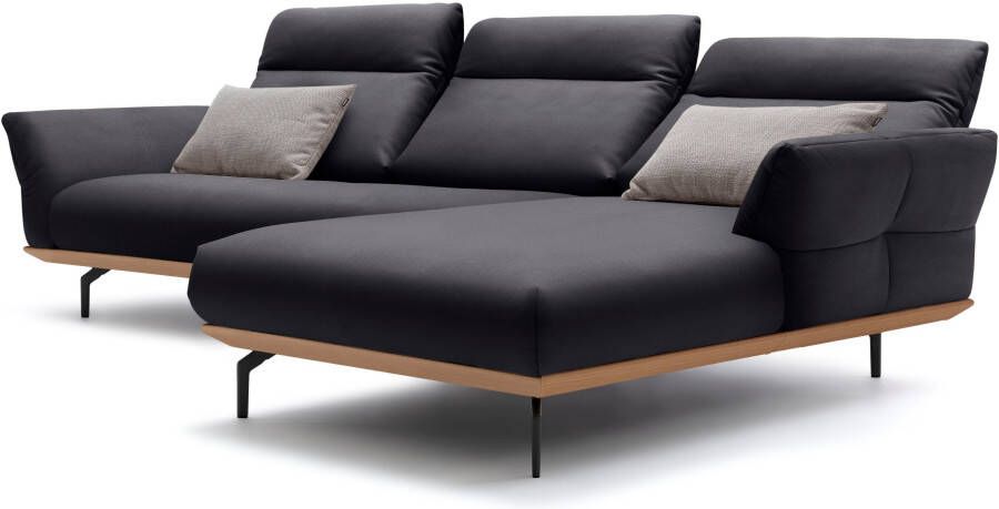 OTTO Creation BY ROLF BENZ Hoekbank Hs.460 Sokkel in eiken onderstel in umbra grijs breedte 318 cm - Foto 7