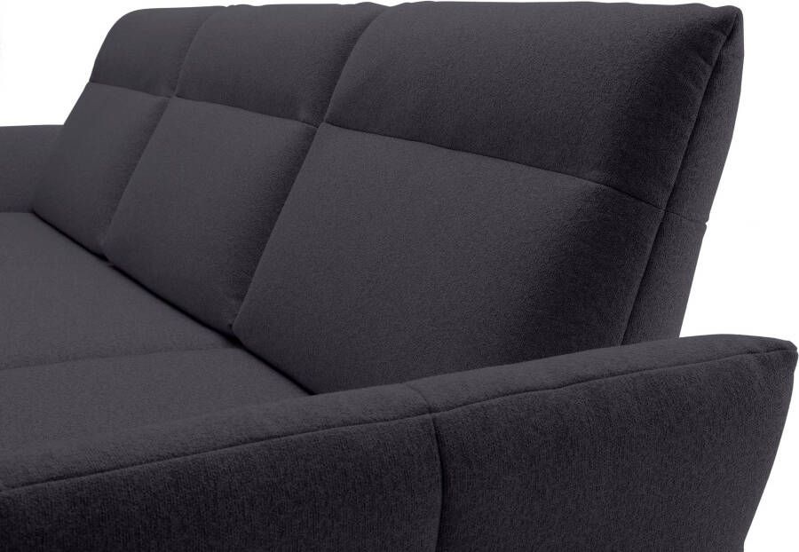 OTTO Creation BY ROLF BENZ Hoekbank Hs.460 Sokkel in eiken onderstel in umbra grijs breedte 318 cm - Foto 3