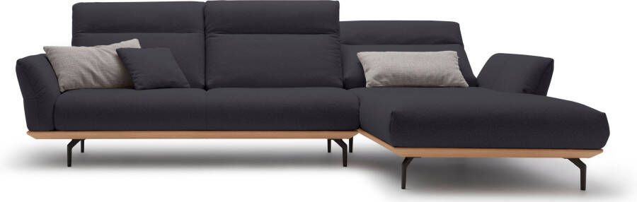 OTTO Creation BY ROLF BENZ Hoekbank Hs.460 Sokkel in eiken onderstel in umbra grijs breedte 318 cm - Foto 12