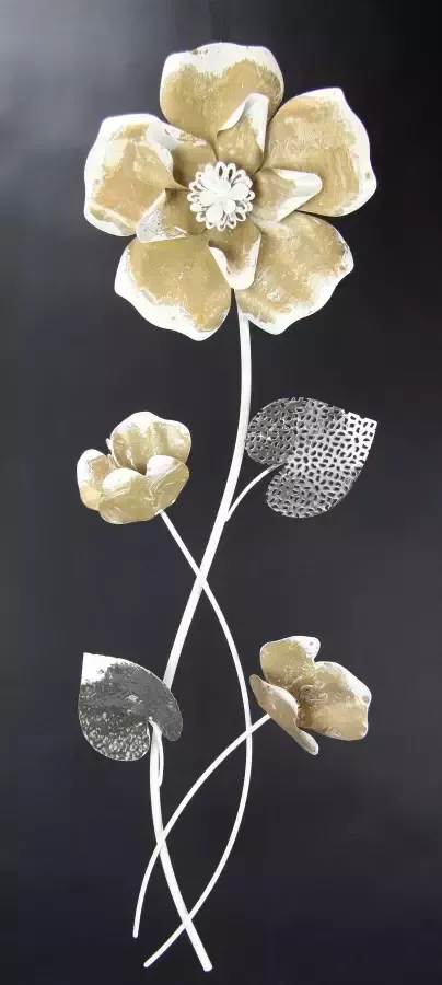 I.GE.A. Artprint Metalen artprint bloemen - Foto 3