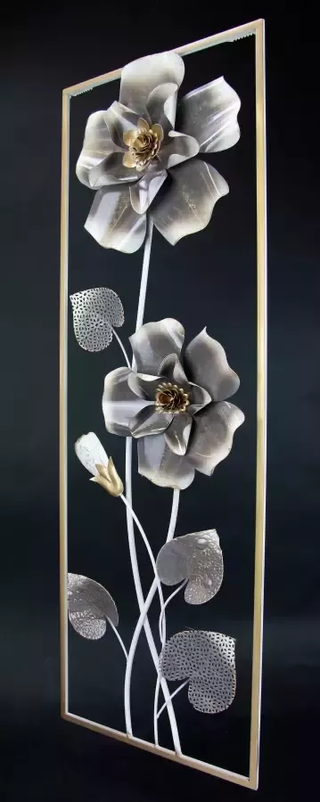 I.GE.A. Artprint Metalen artprint bloemen - Foto 4