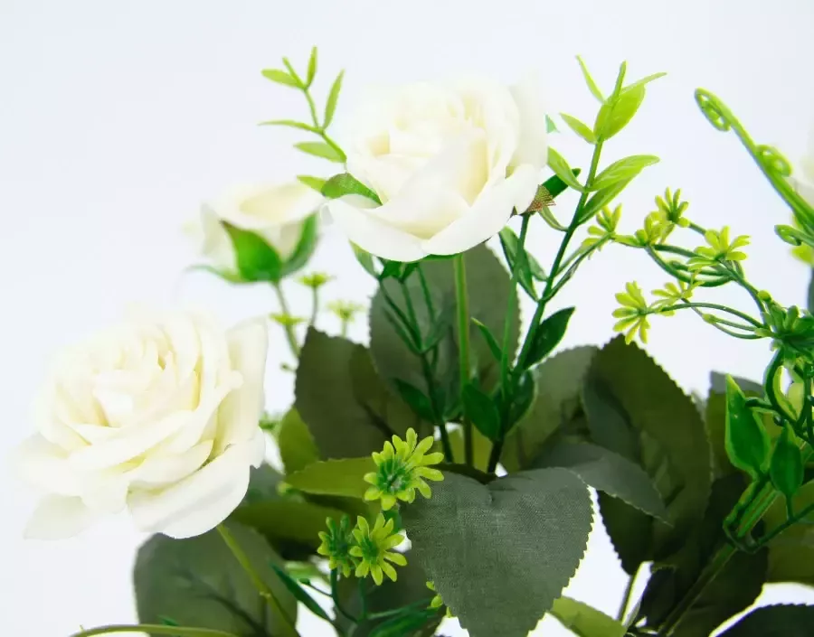 I.GE.A. Boeket kunstbloemen Wilde rozen (2 stuks) - Foto 1