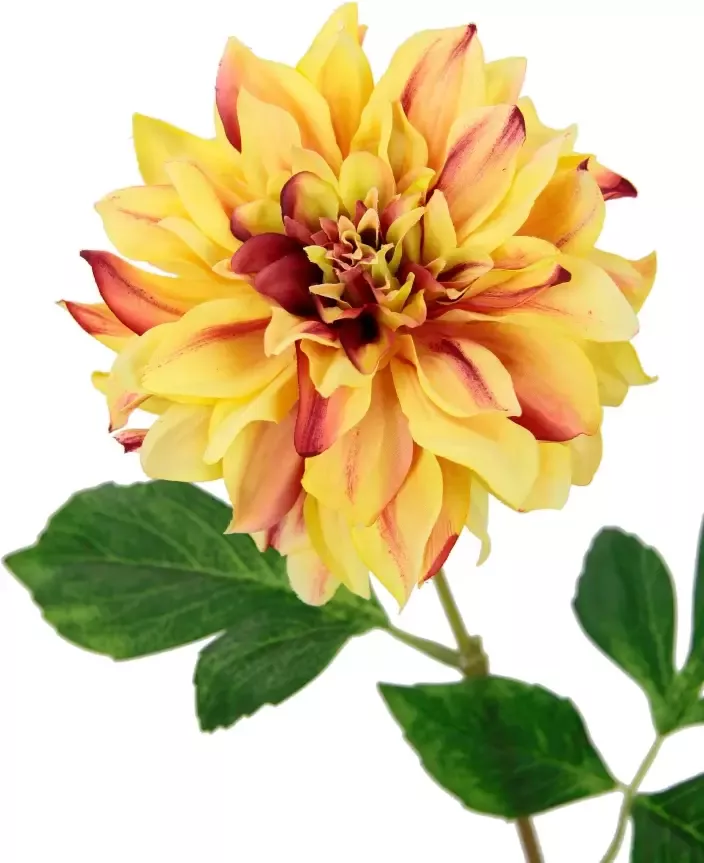 I.GE.A. Kunstbloem Dahlia (3 stuks) - Foto 1