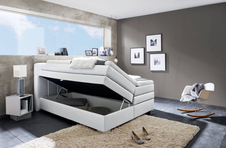 INOSIGN Boxspring Airdrie inclusief bedkist en topper - Foto 7