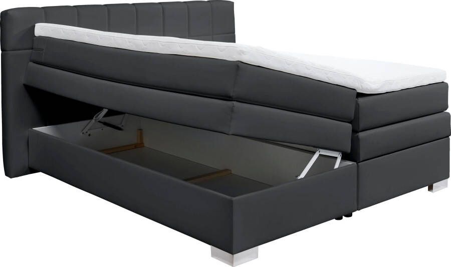 INOSIGN Boxspring Airdrie inclusief bedkist en topper - Foto 11