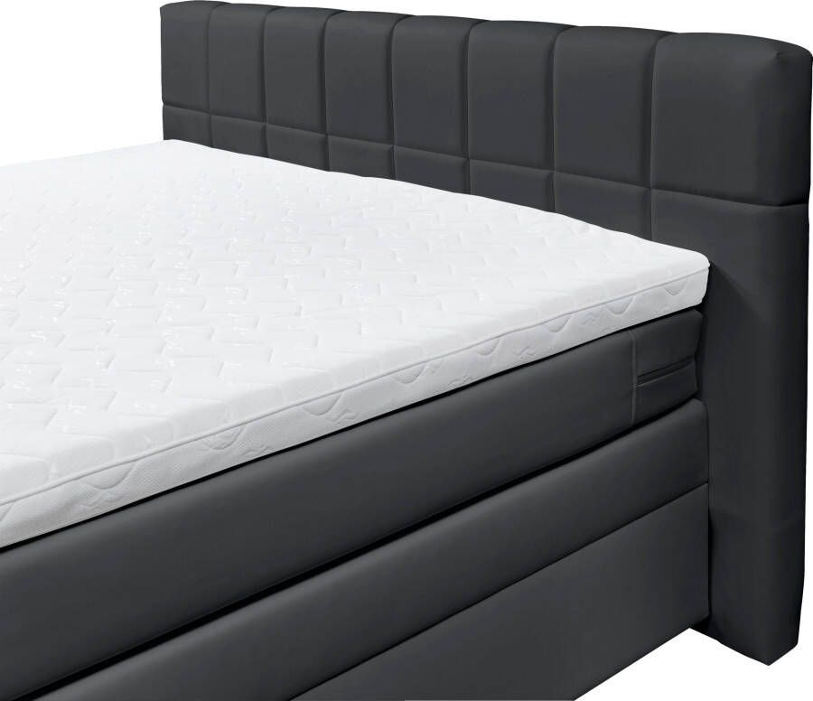 INOSIGN Boxspring Airdrie inclusief bedkist en topper