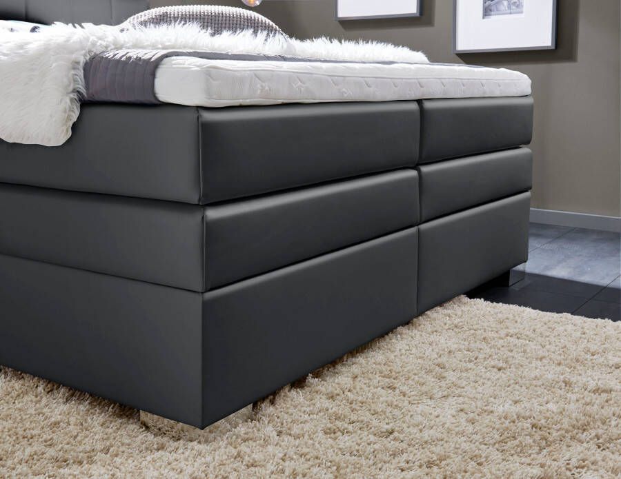 INOSIGN Boxspring Airdrie inclusief bedkist en topper - Foto 3