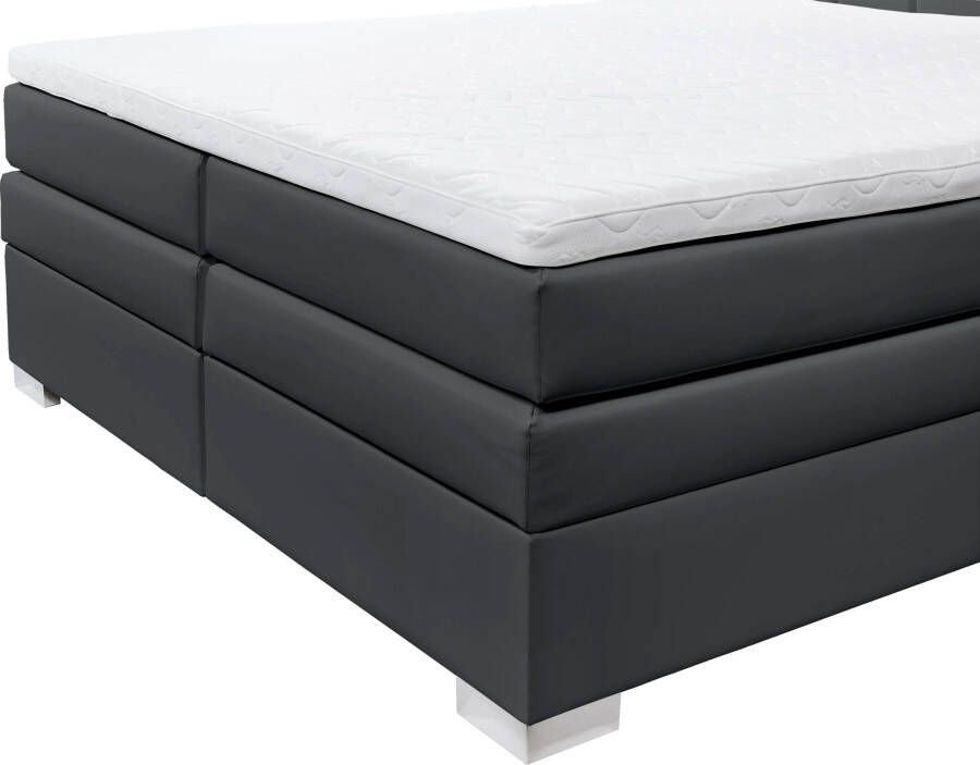 INOSIGN Boxspring Airdrie inclusief bedkist en topper - Foto 2