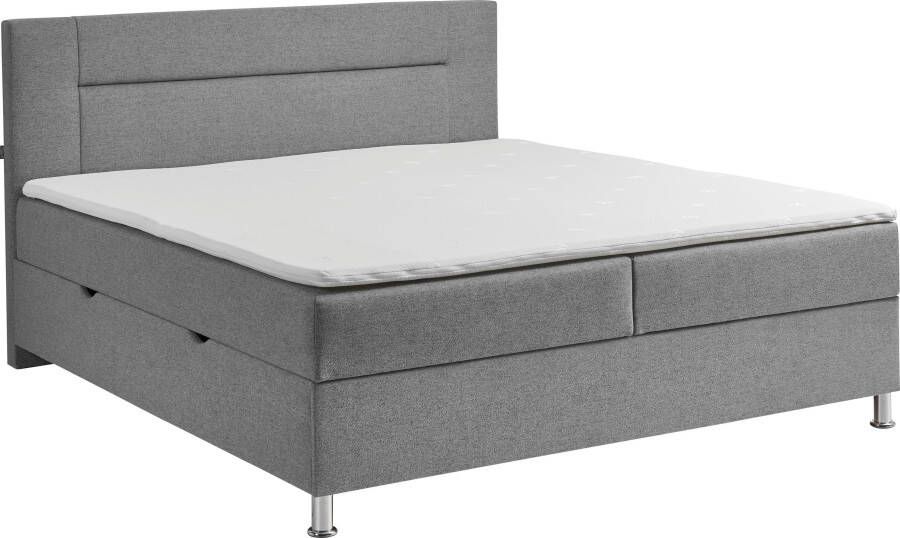 INOSIGN Boxspring Escalon met opbergruimte inclusief topper beschikbaar in de breedtes 120x200 cm en 180x200 cm - Foto 5